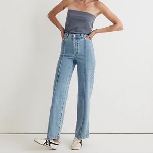 Madewell The Perfect Pintucked Vintage wide leg jean size 26 NWT